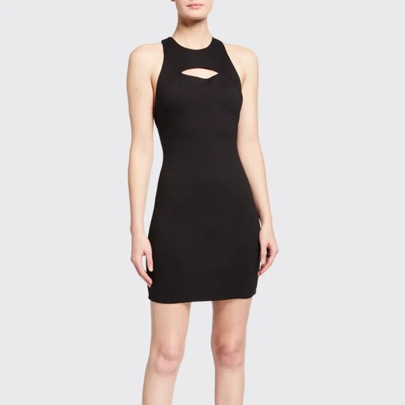 NEW Gara Cutout Mini Dress in Black size 2 - Picture 2 of 15